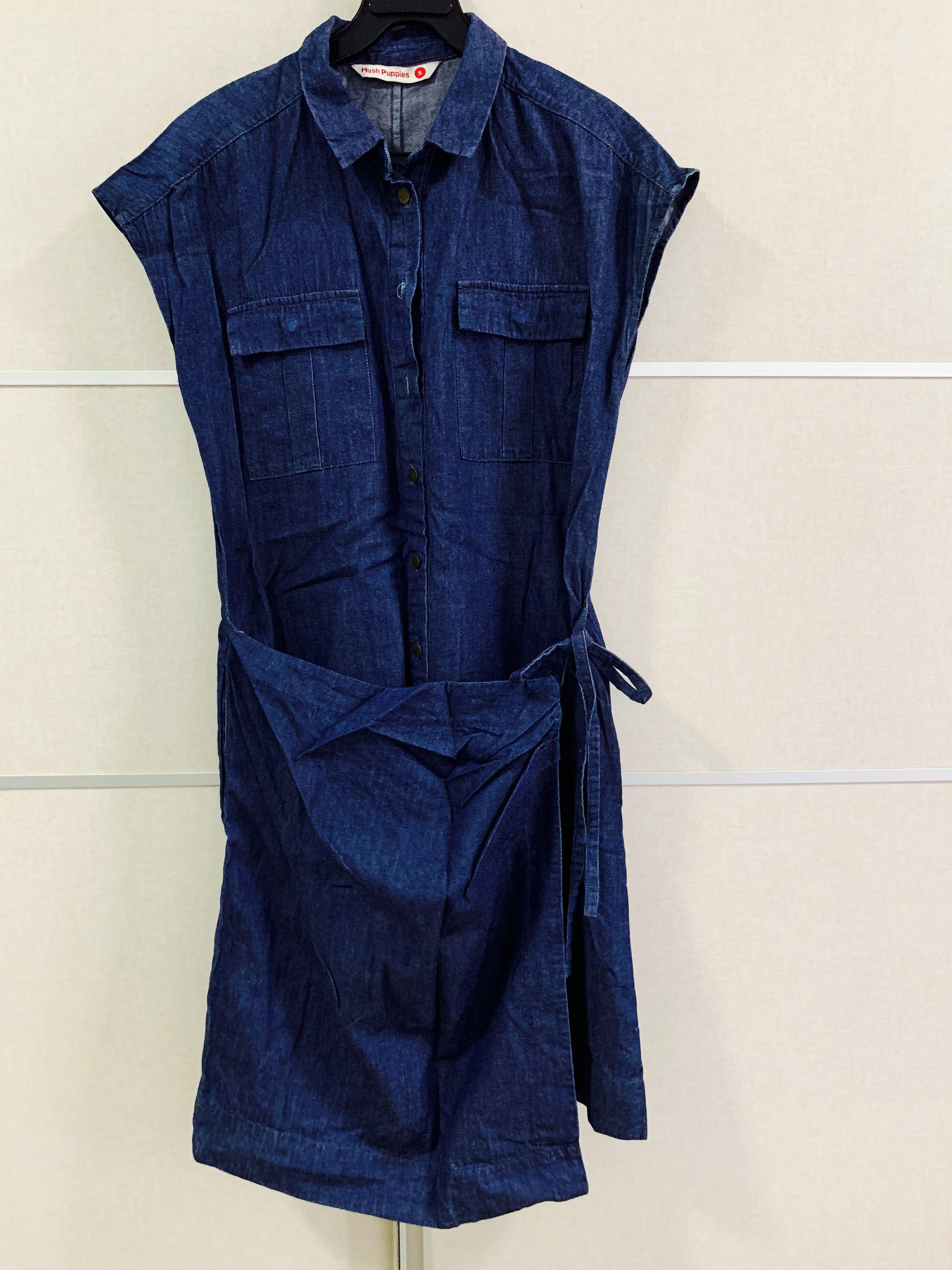 hush denim dress