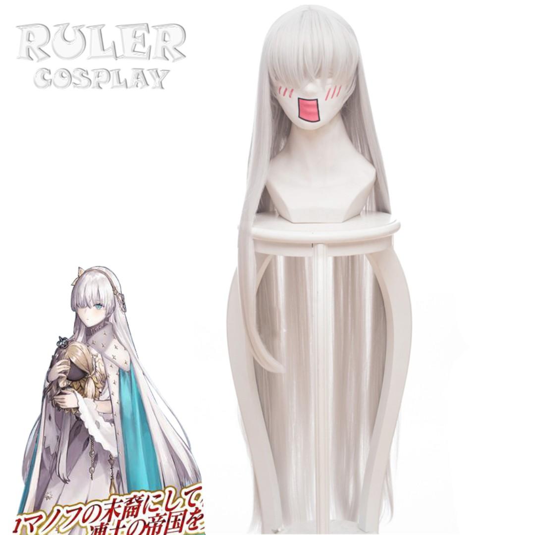 po fate grand order fgo anastasia nikolaevna romanova grand duchess of russia silver cosplay wig entertainment j pop on carousell sgd