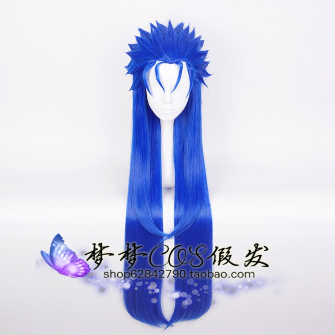 Get Wallpaper Po Fate Grand Order Fgo Cu Chulainn Caster Class Blue Cosplay Wig HD