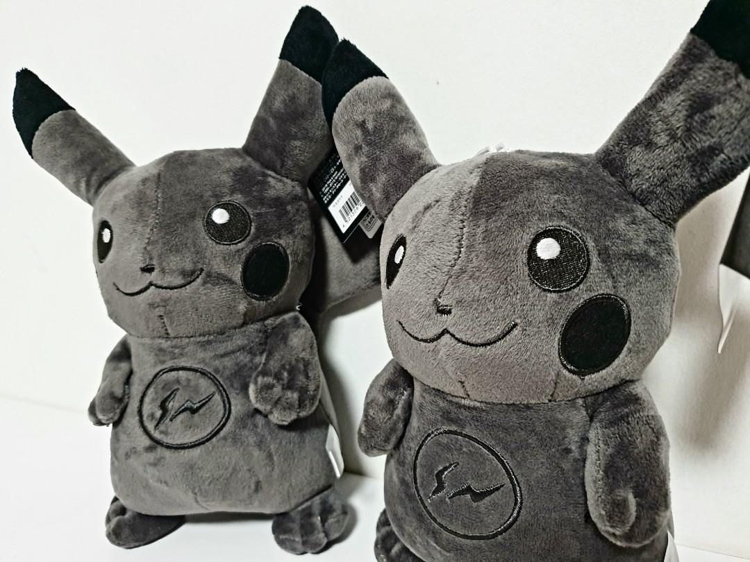 black pikachu plush