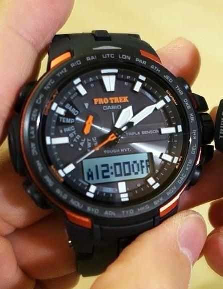 casio pro trek 6100y