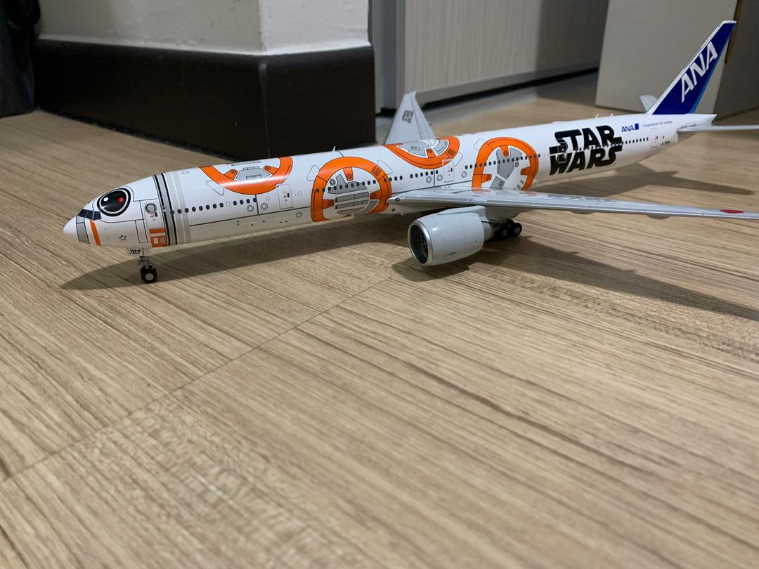 新品@ANA B777-300ER BB-8スターワォーズジェット1/200-silversky ...