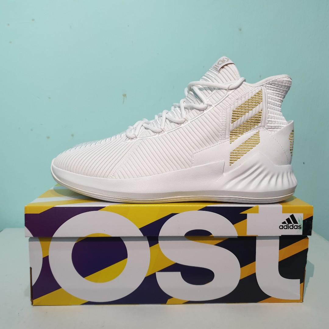 adidas d rose 9 white gold