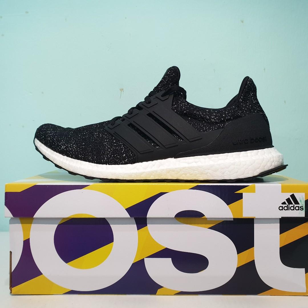 ultraboost 4.0 black white speckle