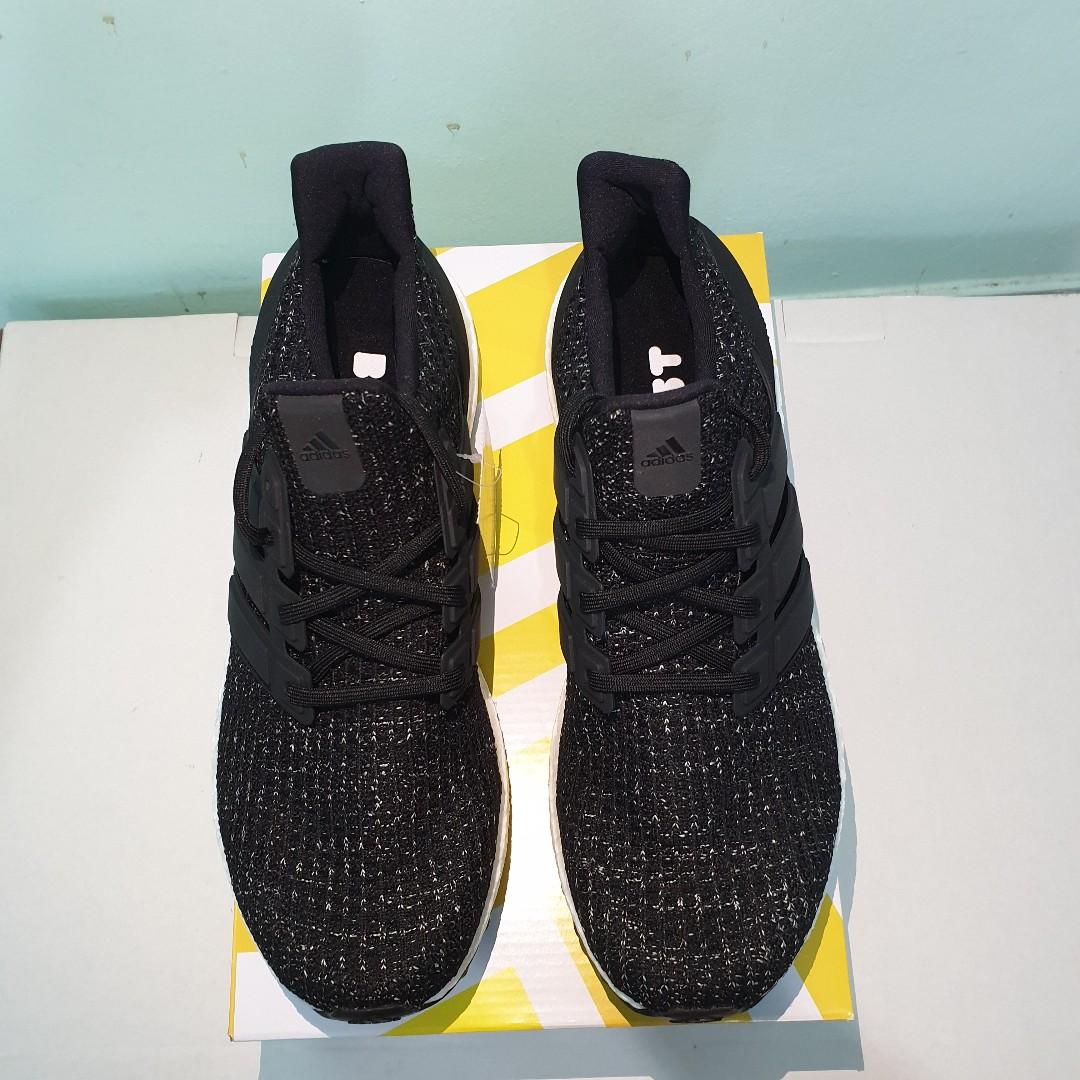 black and white speckled ultra boost