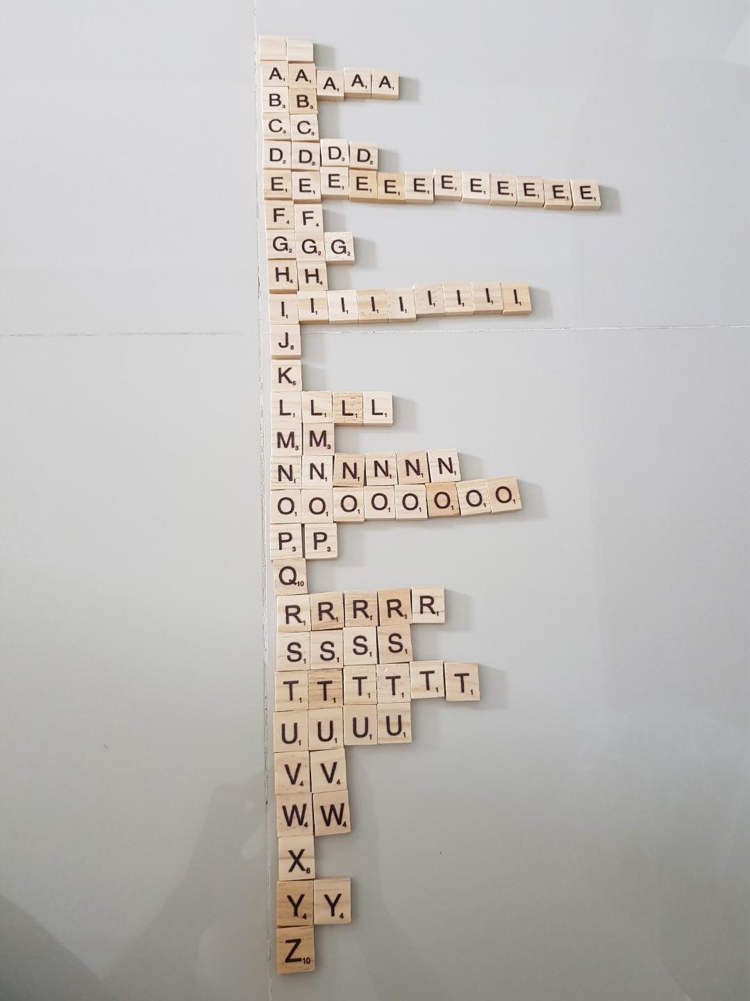 Diy Scrabble Tiles Hobbies Toys Stationery Craft Craft Supplies Tools On Carousell