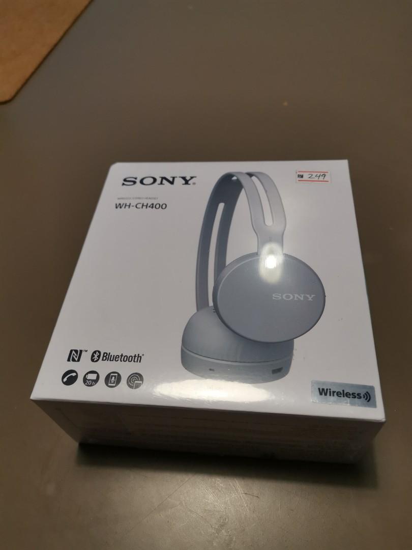 Sony Wireless Headphones WHCH400, Audio, Headphones & Headsets on Carousell