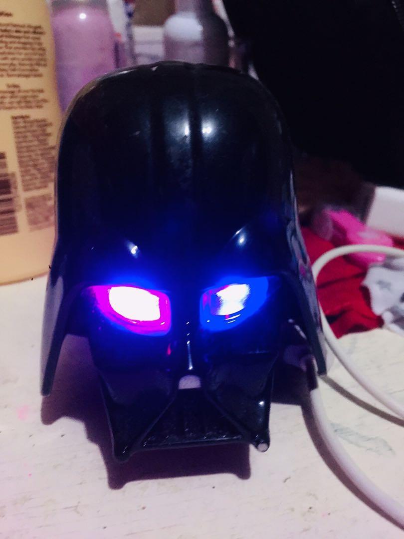STAR WARS LIMITED EDITION DARTH VADER POWERBANK (Category: Android Others) located in Las Pinas. Submitted by exocrite (Listing ID 232189833, Image 1). Description: A very rare collectors item 10kpowerbank star wars limited edition Eyes glow with laser beam when charge and open .