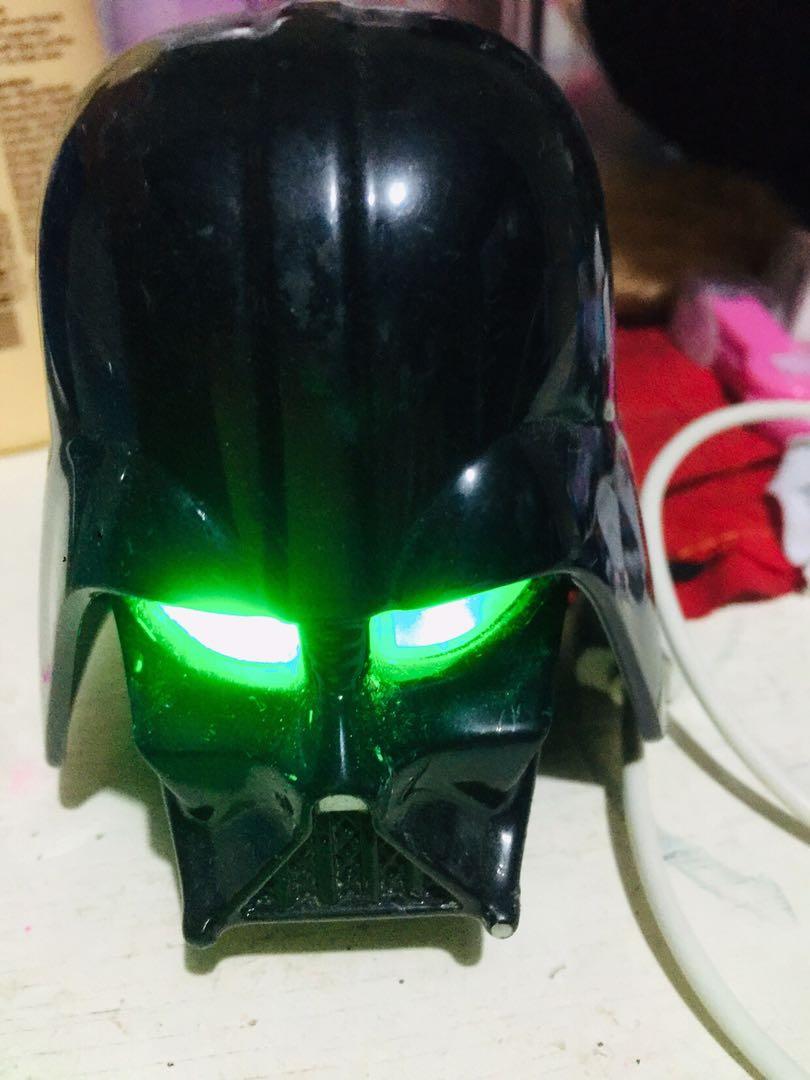 STAR WARS LIMITED EDITION DARTH VADER POWERBANK (Category: Android Others) located in Las Pinas. Submitted by exocrite (Listing ID 232189833, Image 2). Description: A very rare collectors item 10kpowerbank star wars limited edition Eyes glow with laser beam when charge and open .