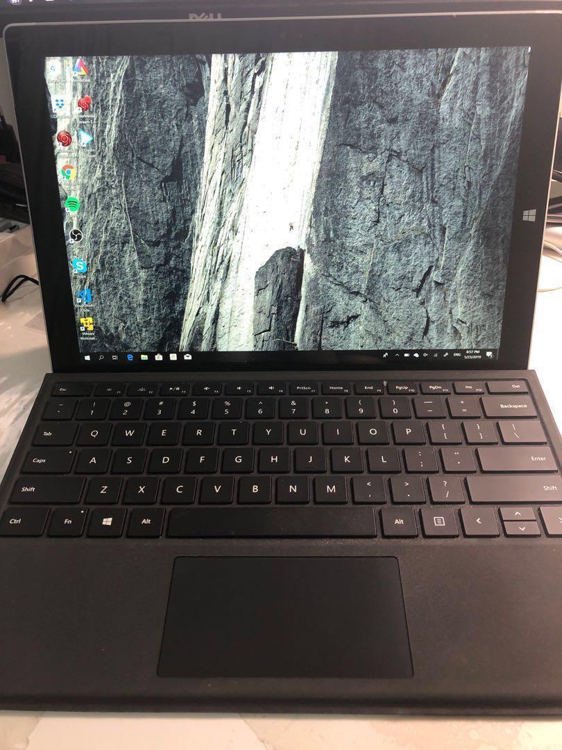 Surface Pro 3 I5 4300 4gb Ram 128gb Ssd Non Negotiable Electronics Computers Laptops On Carousell