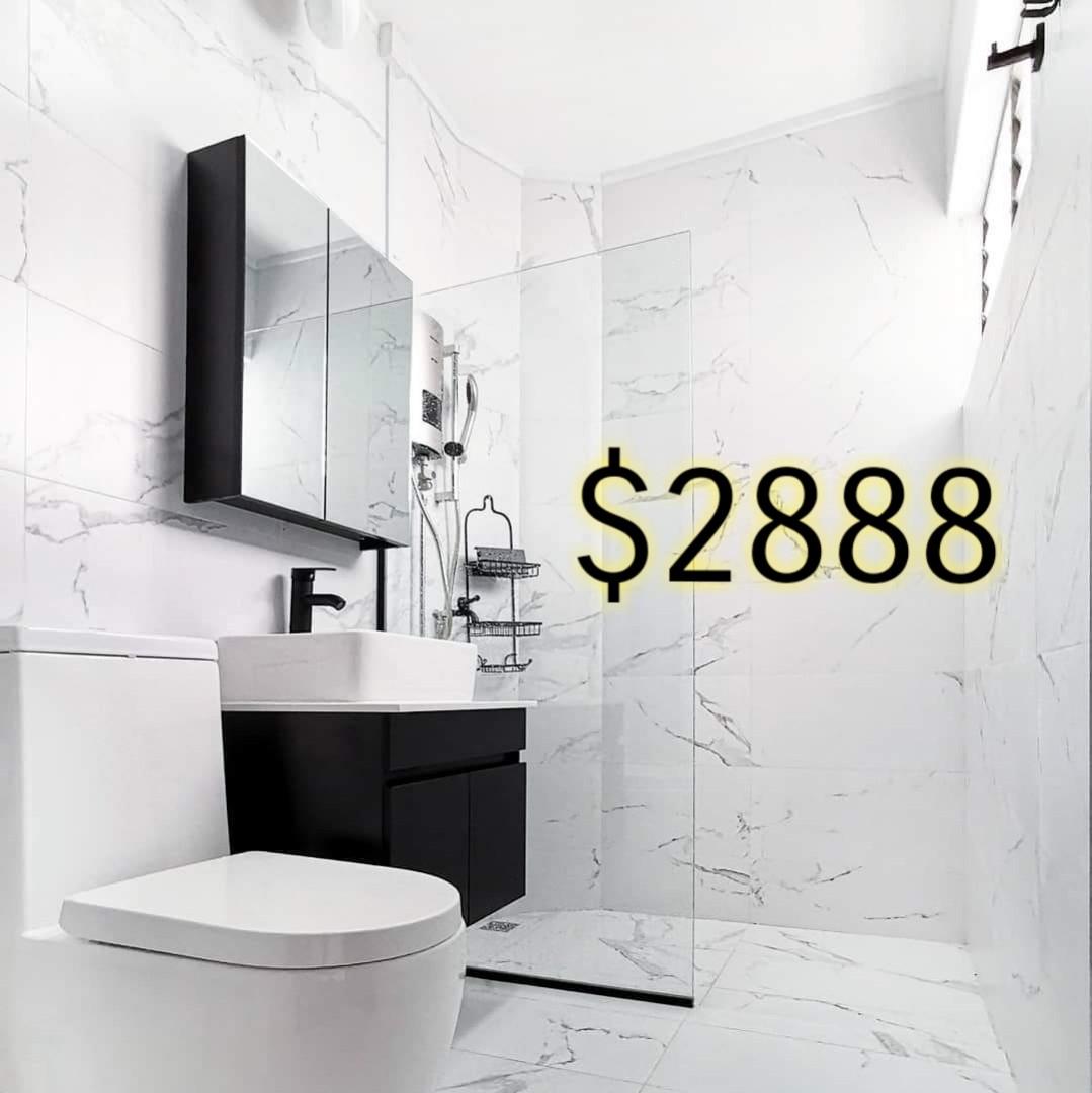 Toilet BTO HDB Resale Overlay, Home Services, Renovations on Carousell