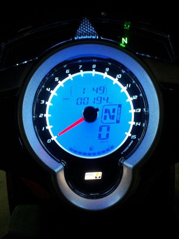 UMA Racing Speedometer Jupiter MX or LC 135, Motorcycles, Motorcycle