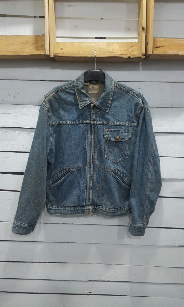 Vintage wrangler blue bell denim jacket 