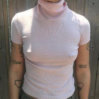 90s Pastel Turtleneck!!