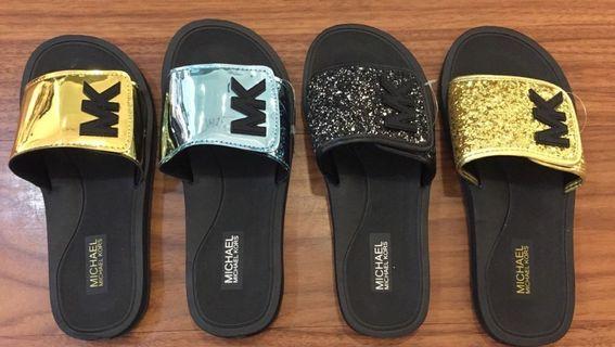 Mk slides slippers