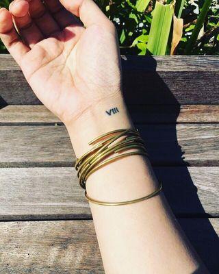 Simple Thin Brass Bangles in Vintage