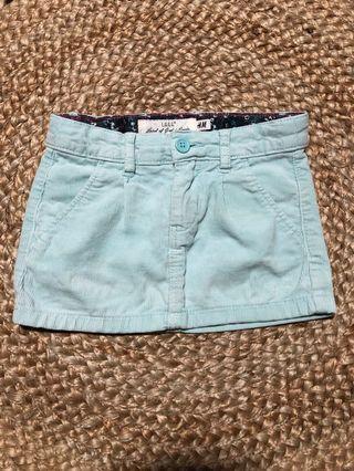 H&M Corduroy Skirt