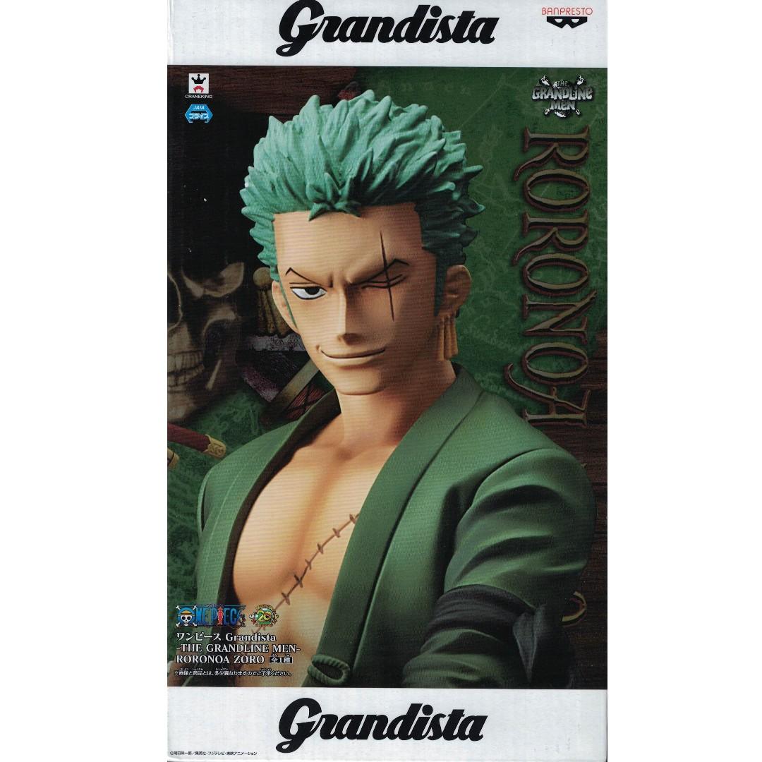 28cm One Piece Grandista The Grandline Men Roronoa Zoro Banpresto Toreba Hobbies Toys Toys Games On Carousell