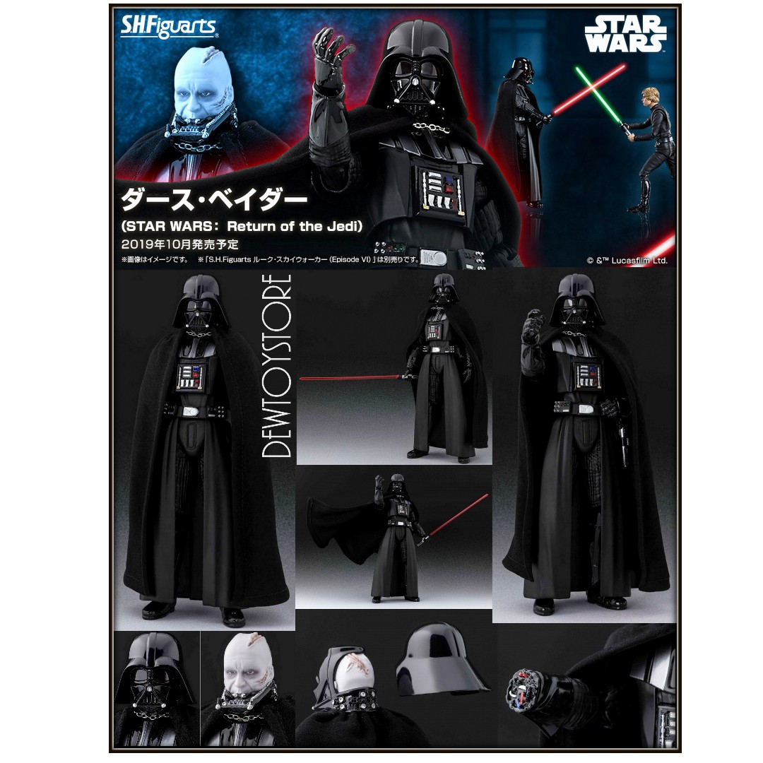 Return of The Jedi Japan for sale online Bandai S.h.figuarts Darth Vader Star Wars Episode 6 