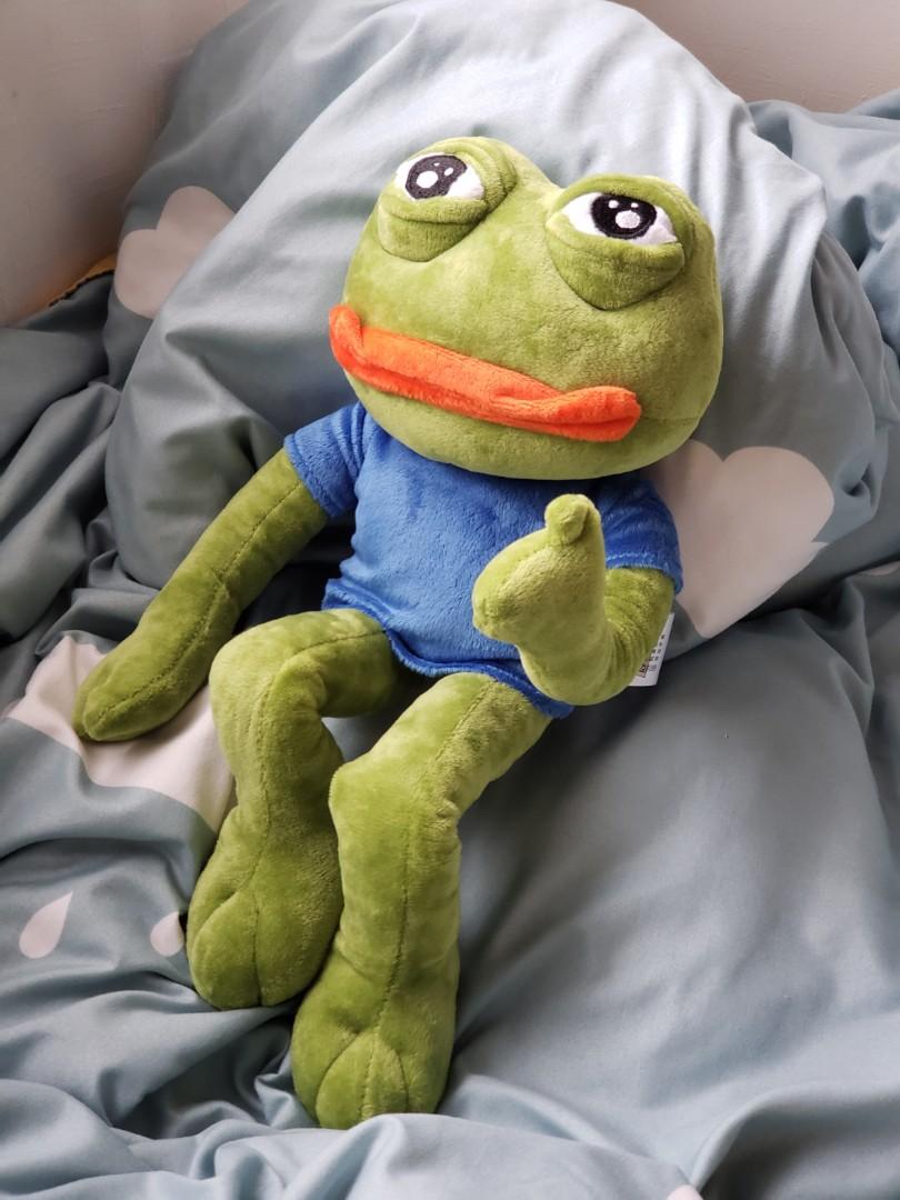 全新pepe 青蛙公仔現貨, 興趣及遊戲, 玩具& 遊戲類- Carousell