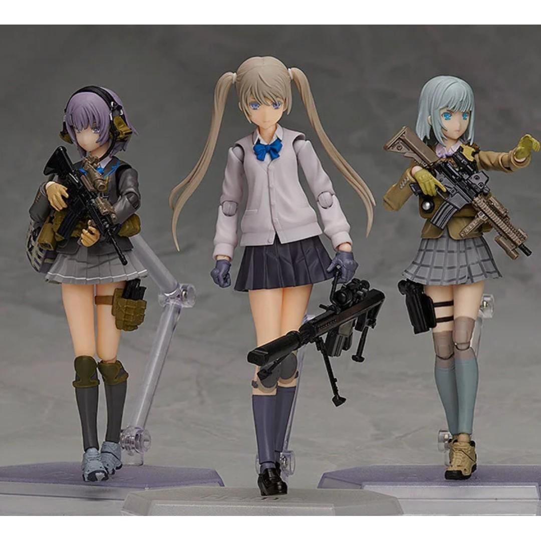 全新tomytec Goodsmile Little Armory Figma Sp 071朝戶未世sp 106照安鞠亞sp 098椎名六花3盒不散 興趣及遊戲 玩具 遊戲類 Carousell