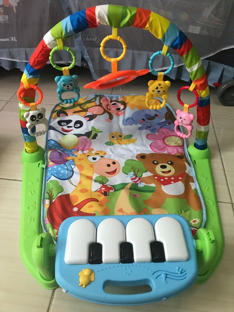 play gym musical baby activity rattle