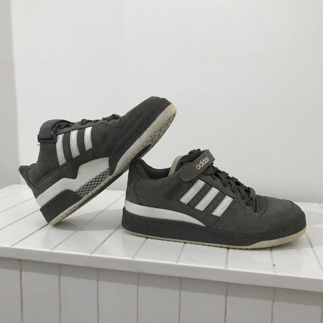 ADIDAS FORUM ST GREY SNEAKERS, Men's 