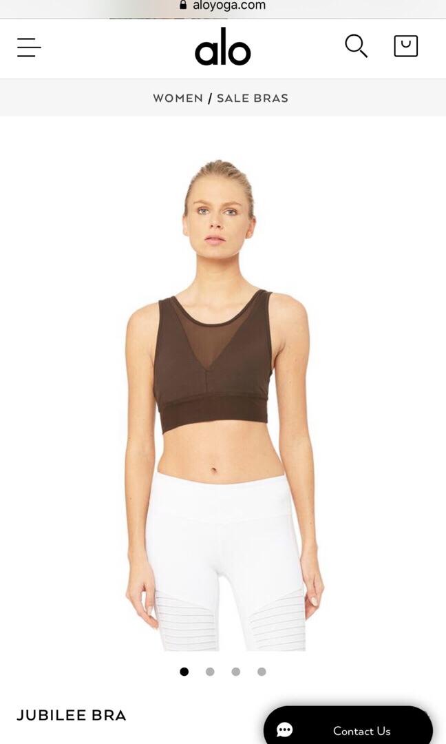 alo yoga jubilee bra