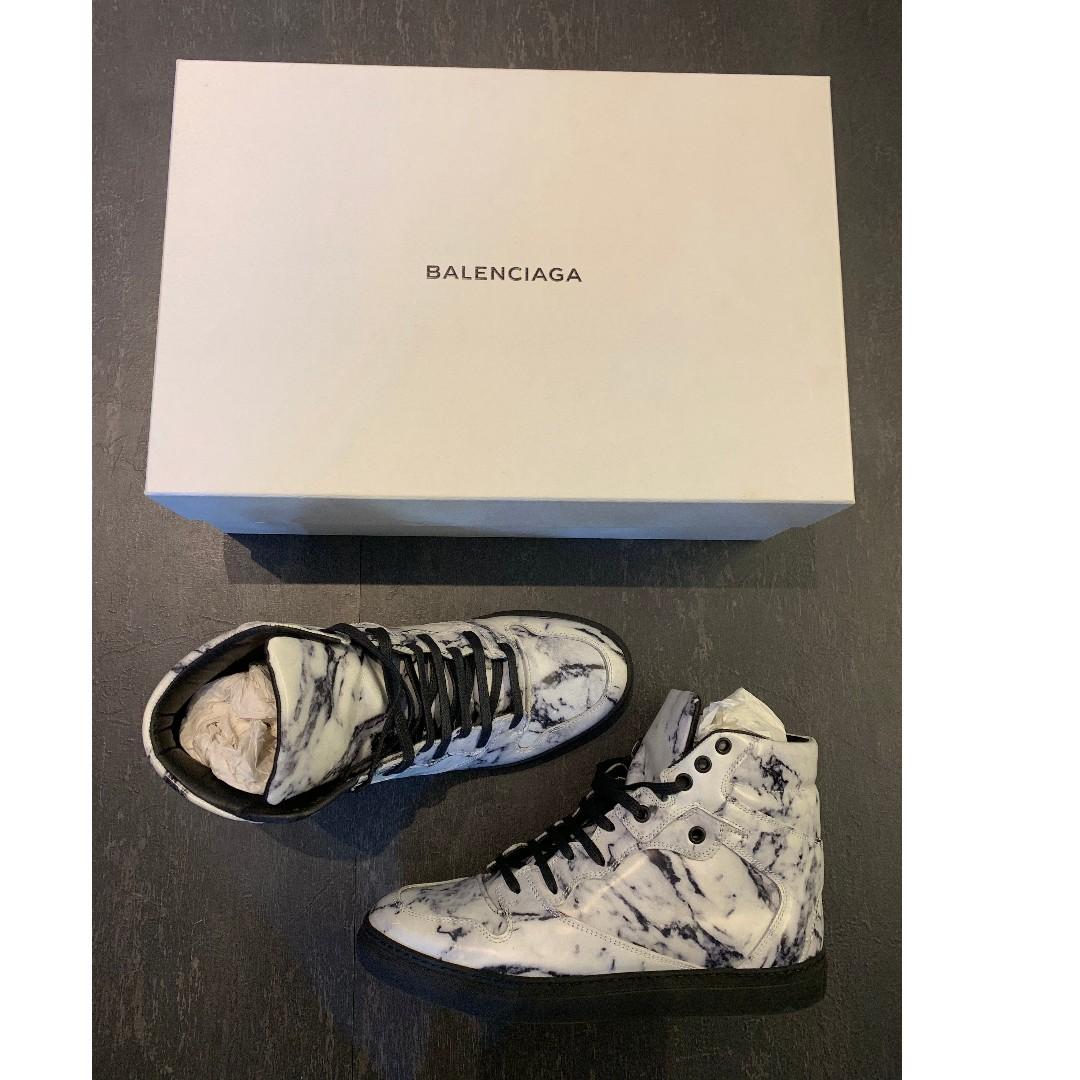 White marble balenciaga on sale