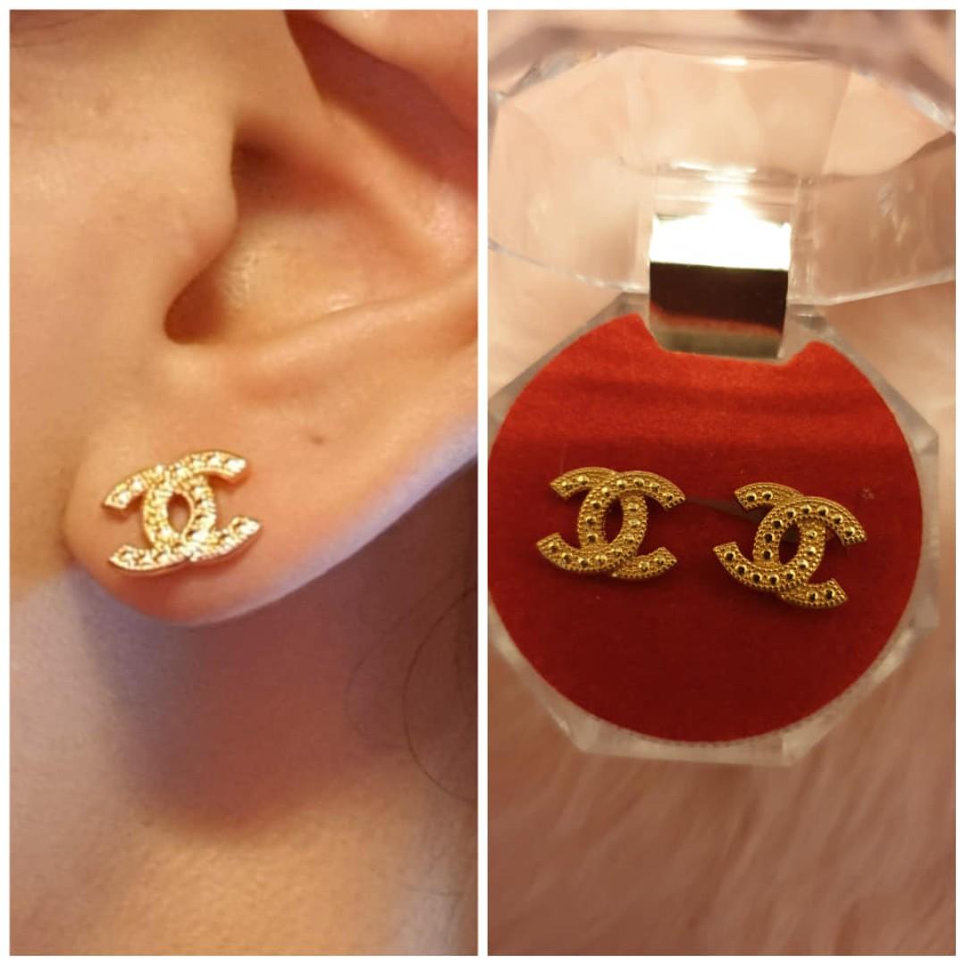 Bangkok Chanel Earring Instocks Women S Fashion Jewellery Earrings On Carousell