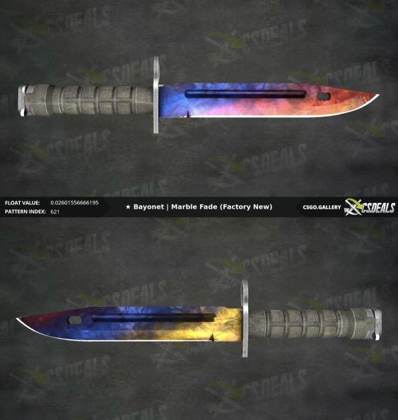Bayo Fire And Ice Marble Fade Fn Toys Games Video Gaming Others On Carousell