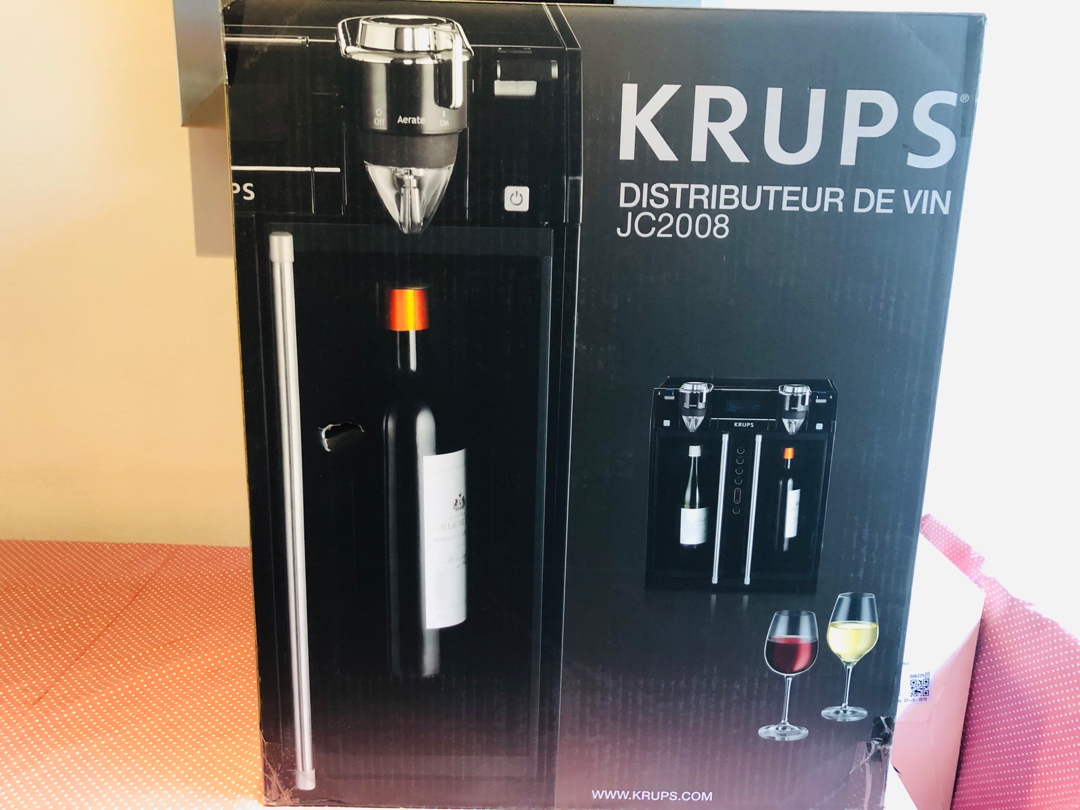Brand New KRUPS Wine Dispenser, Furniture & Home Living, Kitchenware