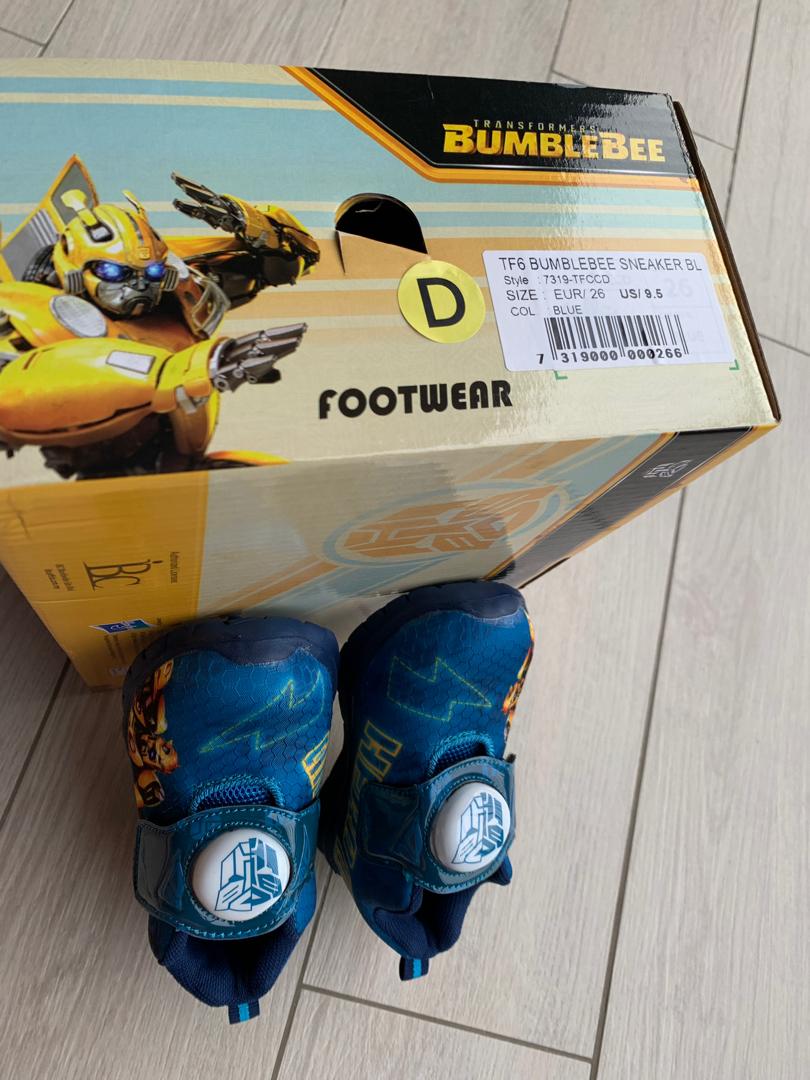 Stride rite bumblebee shoes hot sale