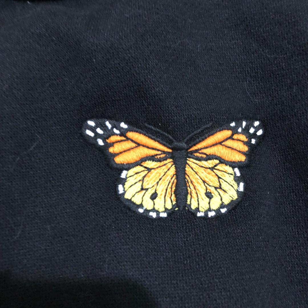 Tien butterfly clearance hoodie black