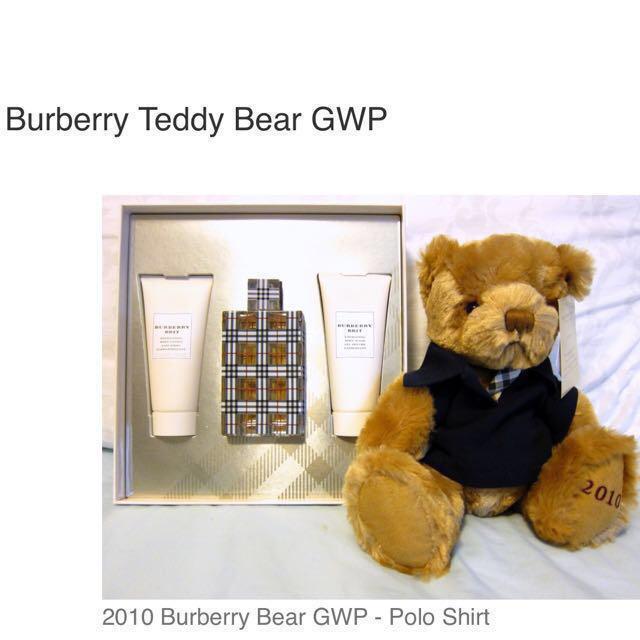 burberry teddy bear 2010