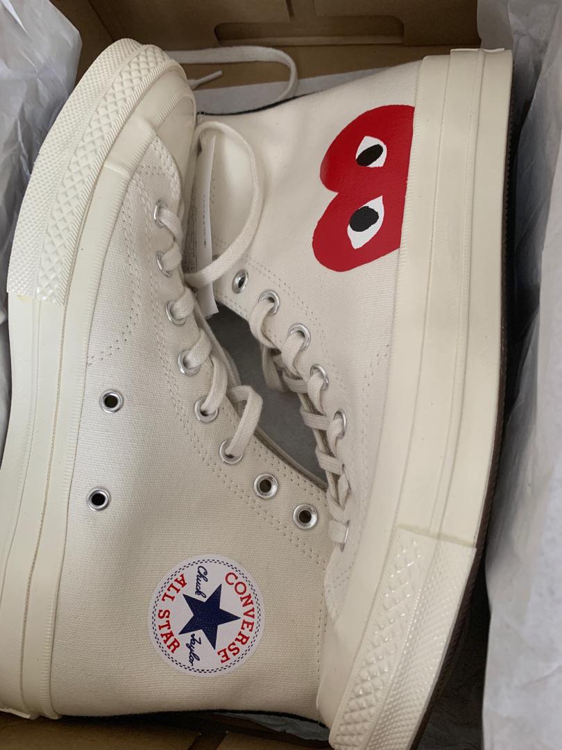 Cdg converse high cut shop