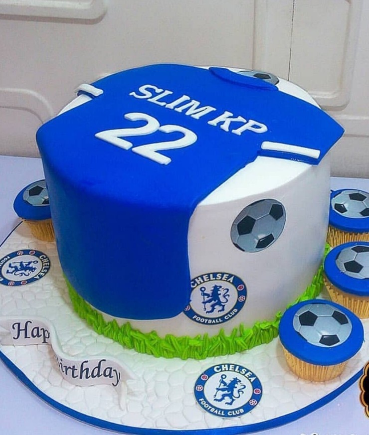 Birthday Cake for Chelsea Fan Editorial Image - Image of cake, english:  34601860