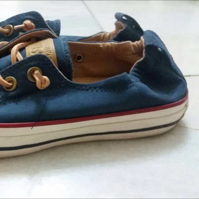 Chuck Taylor All Star Peached Shoreline Low Top Slip On Sneaker