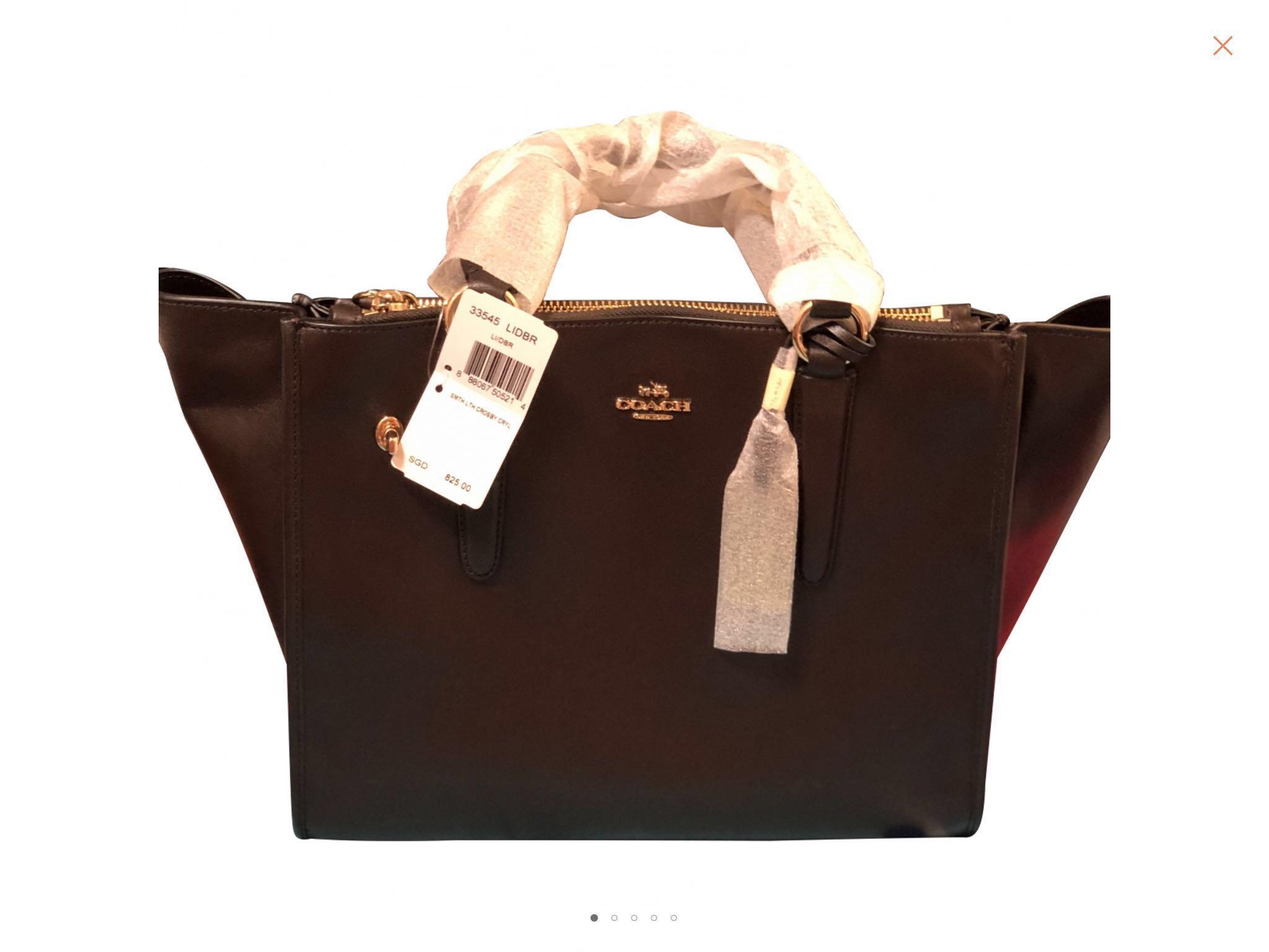 coach crosby carryall