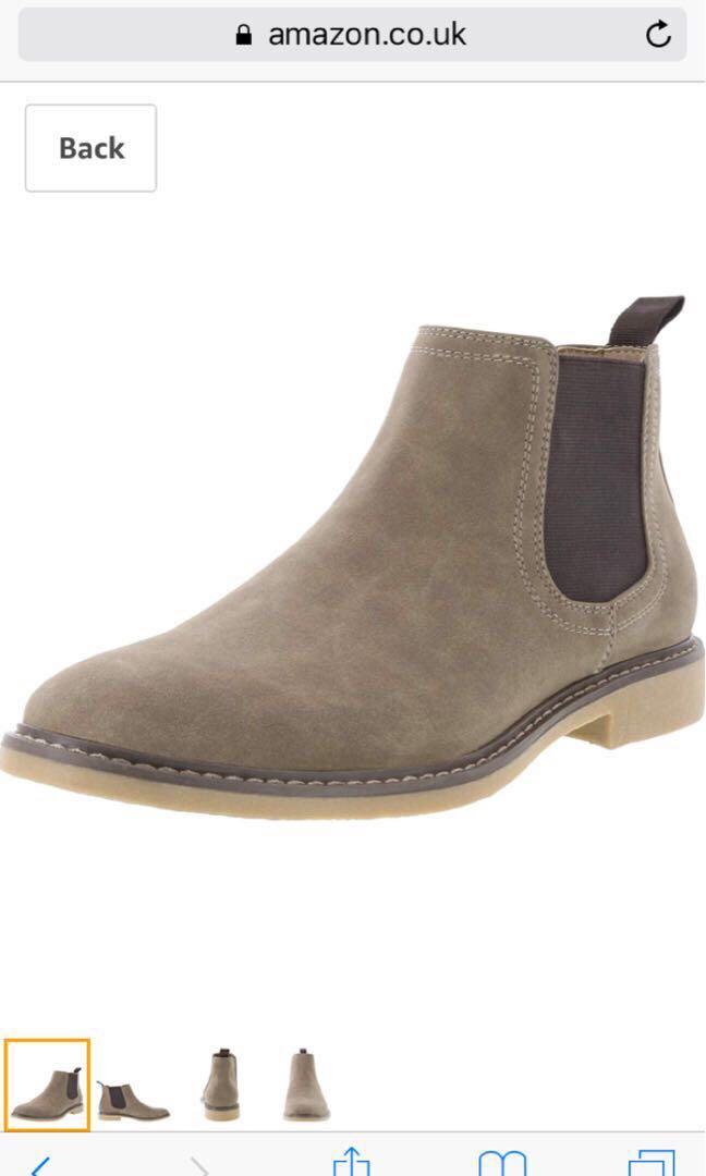 CONOR CHELSEA BOOTS GREY DEXTER COMFORT MEMORY