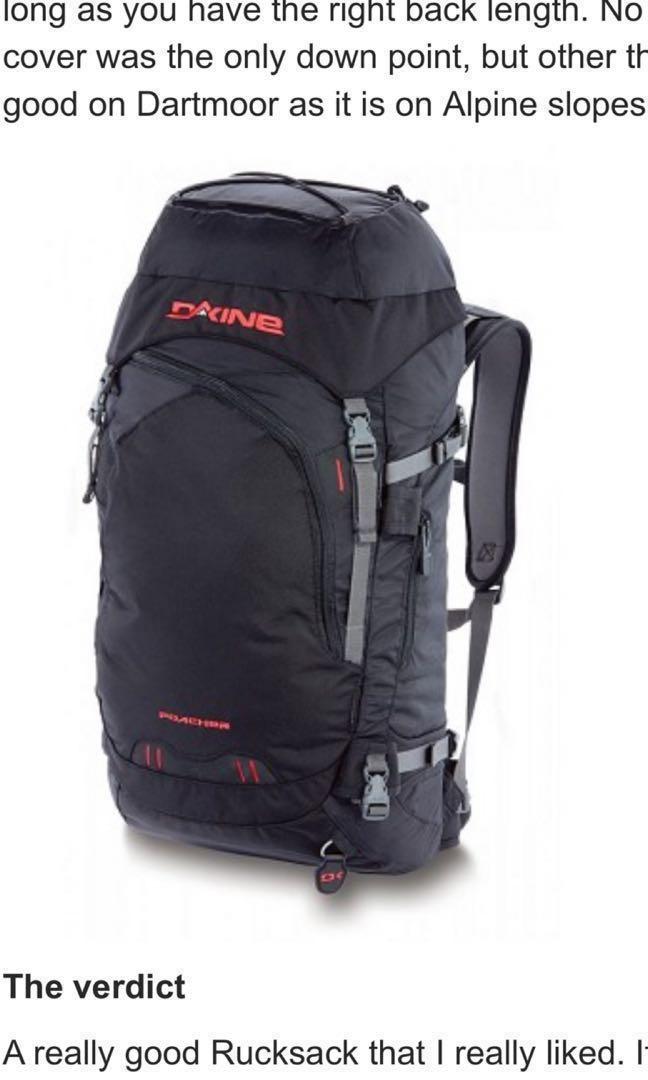 Dakine poacher 45l sales