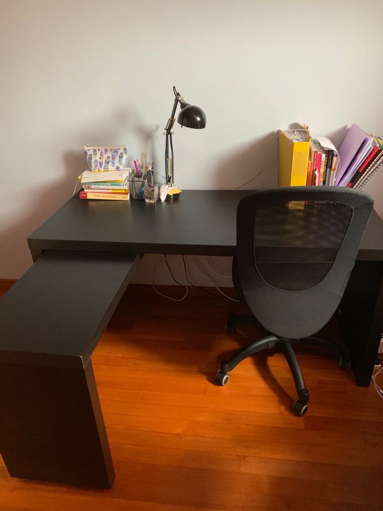 Desk and chair combo, Furniture & Home Living, Furniture, Tables & Sets