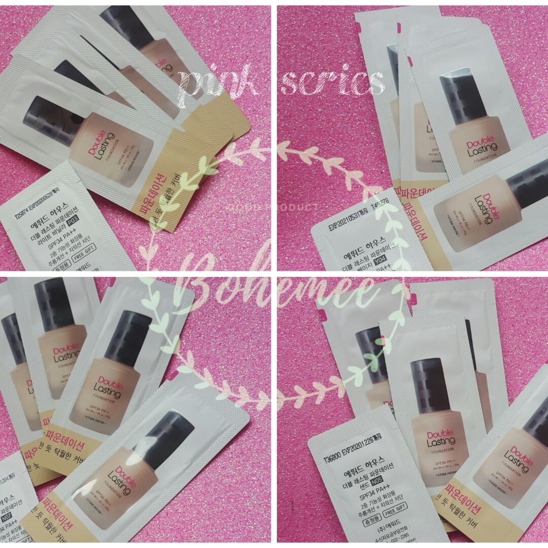 Etude House Double Lasting Foundation Pink Ori Korea Sample