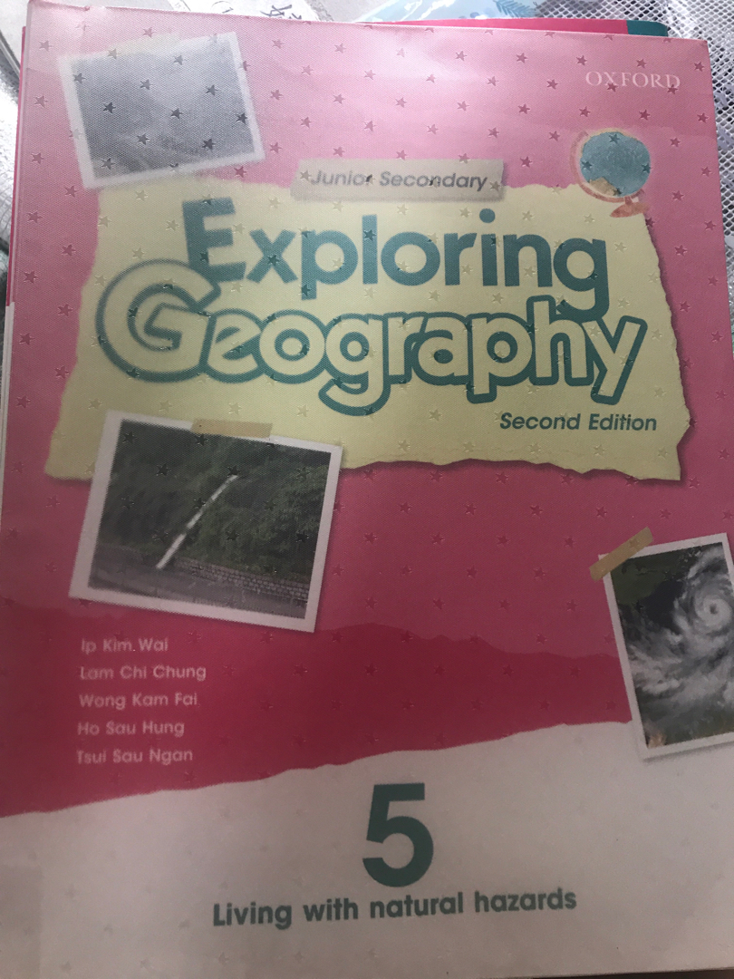 Exploring Geography Textbook. 5 Living with natural hazards Workbook