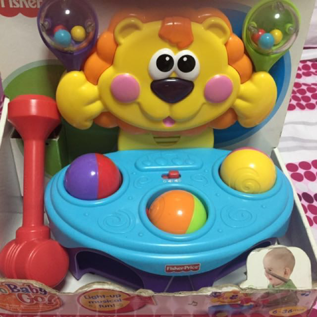 fisher price bop and rock musical lion