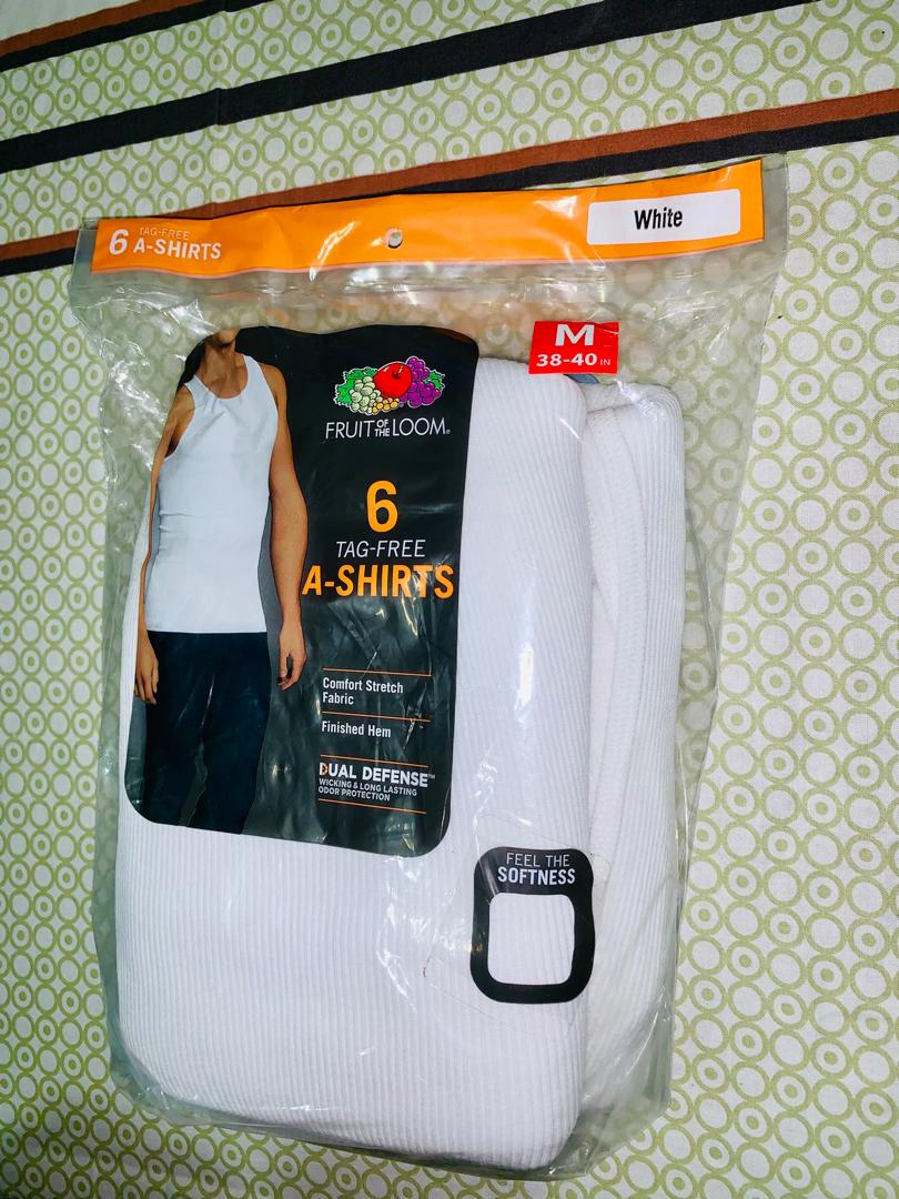 Fruit of the Loom Tag-Free A-Shirts 