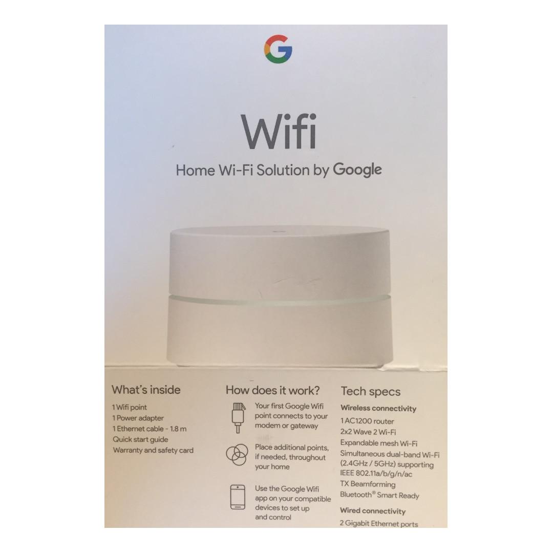 Google Wi Fi Set of 3 Home Wi Fi Solution by Google