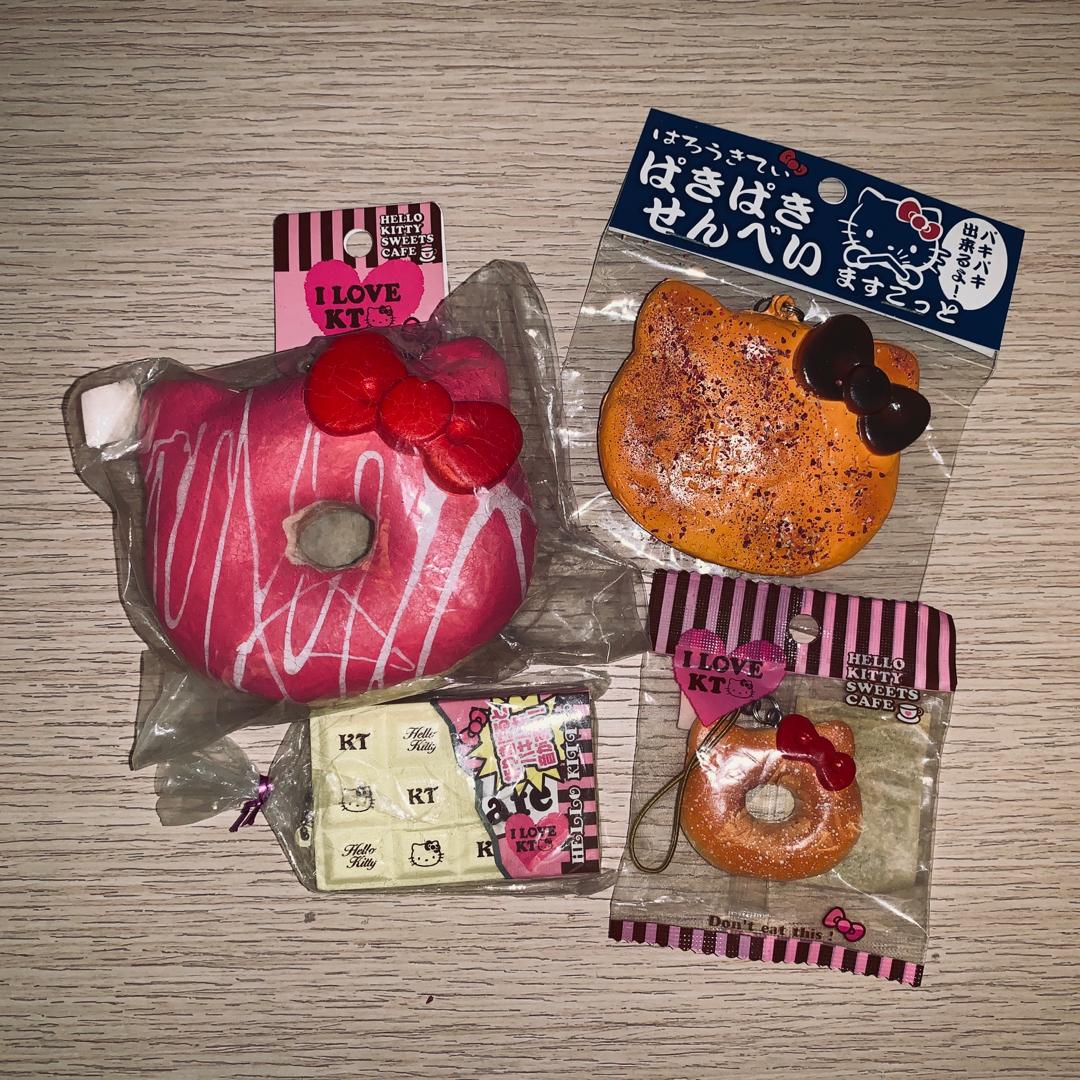 Hello Kitty Sweets Cafe Squishy Bundle Hobbies Toys Toys Games On Carousell