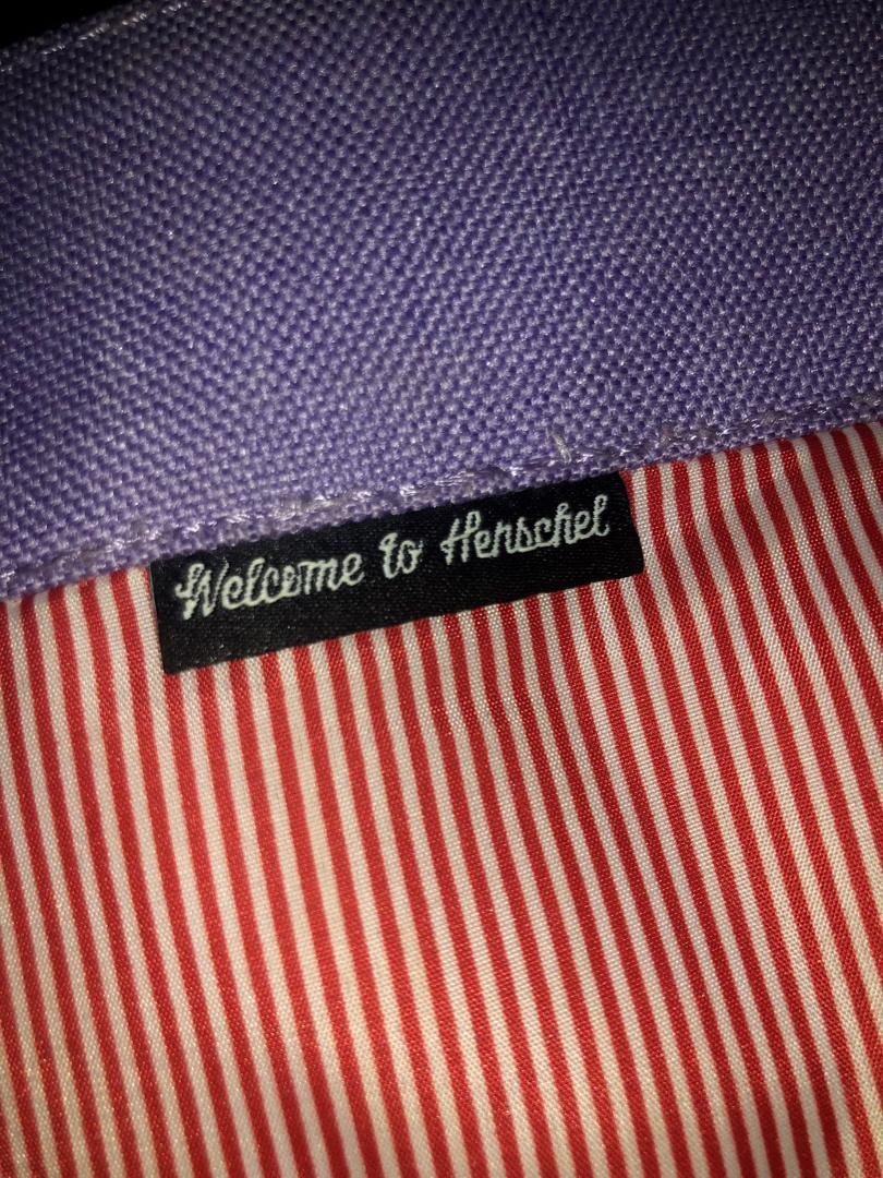 Herschel Messenger Backpack Pastel Purple, Women's Fashion, Bags