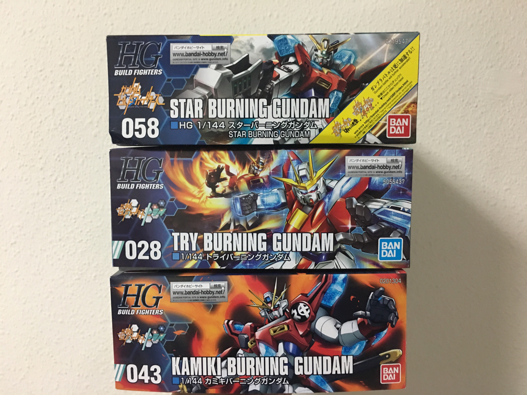 Anime Gundam Build Fighters Try Hg 1 144 Petit Gguy 01 Burning Red Us Seller Toys Hobbies